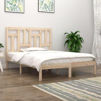 Estructura de cama madera maciza de pino 180x200 cm Super King vidaXL