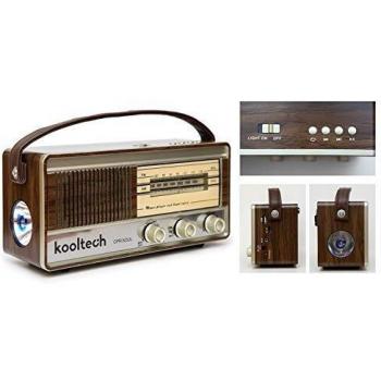 Kooltech 019496 Radio BT USB Vintage/Soul/30, Talla Única