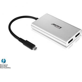 T3-2DP: Adaptador Thunderbolt 3 a Dual DisplayPort