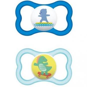 MAM Chupete Aire +6M Caucho Masculino 2uds
