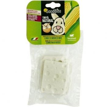Ferplast Juguete pequeño Animal para Masticar Goodb pequeño Juguete Queso y Natural 1 Paquete de 2