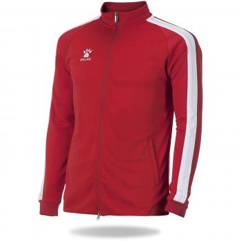 KELME Chandal Global Chaqueta, Niños, Rojo/Blanco, 8