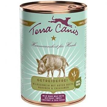 Terra Canis Grain Free - Jabalí con remolacha, castaña y semillas de chía