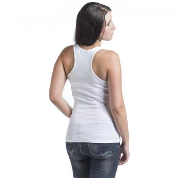 R.E.D. by EMP Button Tanktop Top Blanco 4XL