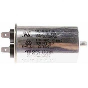 Condensador Permanente 8.5 MF 450 V para Secadora y Campana LG - 6121EL2001F