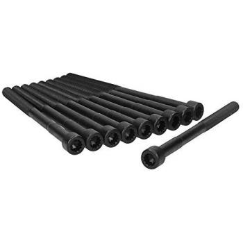 Juego de tornillos de culata AJUSA 81032200, incluye tornillos de alta resistencia, fabricados en acero tratado para mayor durabilidad, diseñado específicamente para la instalación de culatas en motores de automóviles