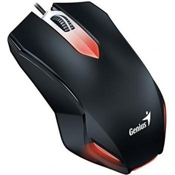 Ratón Gamer Genius X-G200, 1000 dpi, USB, Negro, Óptico, Ambidextro