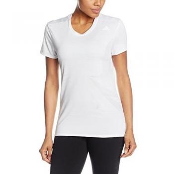 adidas Sn Ss Tee W - Camiseta para mujer, color blanco, talla M