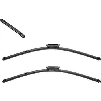 VALEO Limpiaparabrisas Silencio VF800, Longitud 500+350mm, Delantero, 2 Piezas para SMART: Fortwo, Forfour & RENAULT: Twingo (Ref: