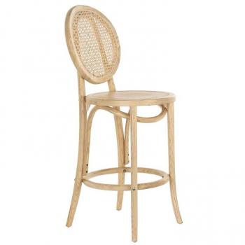 Taburete DKD Home Decor Marrón claro 43 x 43 x 108 cm
