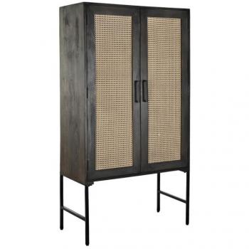 Aparador DKD Home Decor Madera de mango Marrón Negro 85 x 40 x 162,5 cm