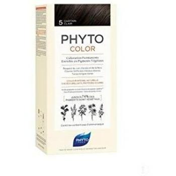 Phyto Phytocolor 5 Light Brown Hair Color Cream 180g
