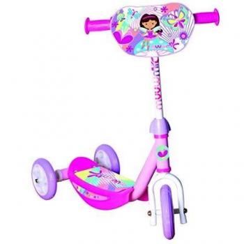 Kiddyscooter Muuwmi Hada Rosa - Scooter Infantil de 3 Ruedas con Piñón Libre