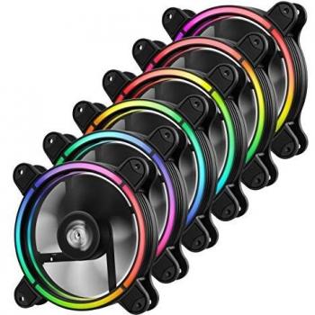 Ventilador RGB Enermax T.B. 120mm con Controlador - Pack de 6 unidades