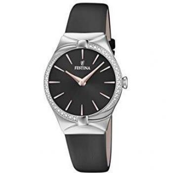 Reloj de Dama Festina Mademoiselle F20388/3 Acero y Piel