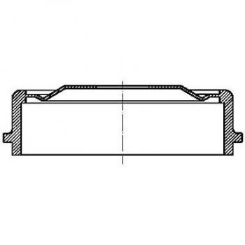 Tambor de freno METZGER BT 1064