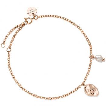 Pulsera Rosefield Toccombo Acero Oro Rosa JTBPRG-J438 16-20cm Mujer