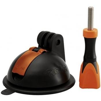 Rollei Power Suction Cup Mount - Soporte de sujeción fuerte con ventosa, color negro