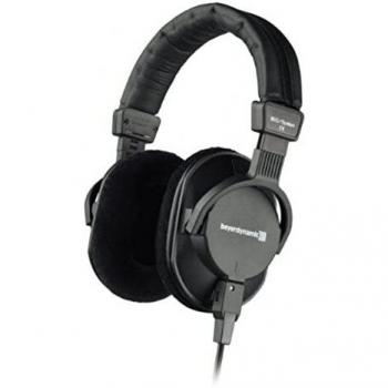 DT 250/250 Auriculares de estudio cerrados, 250 Ohmios, negro