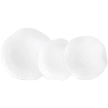 Vajilla Opal Luminarc Galeo 18 Piezas - 6 Personas - Apto Microondas - Blanco