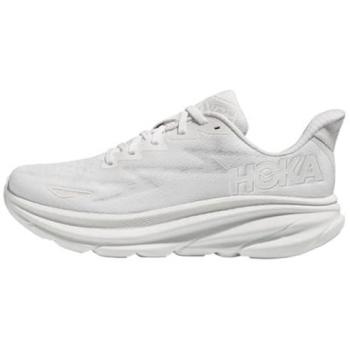 Hoka Clifton 9 - Women's Road Running Shoes - White - Size: 3.5