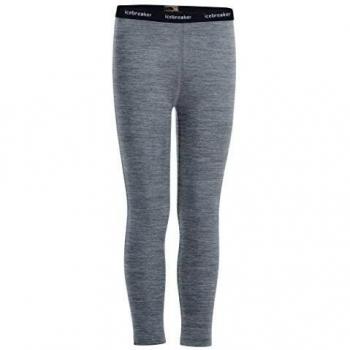 Icebreaker 200 Oasis Leggings para niños y bebés, Niños y bebé, 10450301302, Gritstone HTHR, Size 06