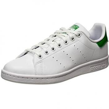 Zapatillas Deportivas Stan Smith para Niños Eco-Sostenibles Blancas y Verdes Talla 29