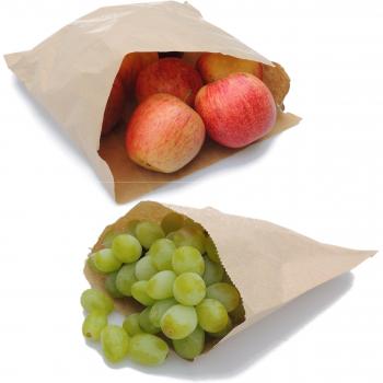Kraft Marrón Bolsas de papel 200 mm x 200 mm