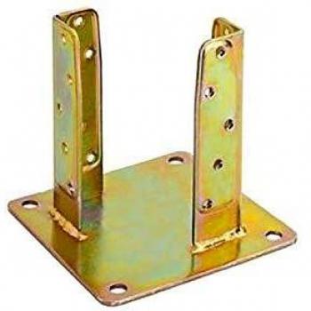 WOLFPACK LINEA PROFESIONAL Soporte para Madera Anclaje Bicromatado 100 mm.