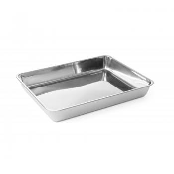 Bandeja de carne de acero inoxidable 310 x 240 x 48 mm Hendi