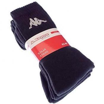 Pack de 3 pares de calcetines hasta la rodilla para hombre KAPPA