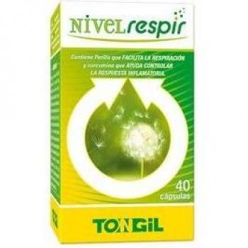 Nivelrespir Tongil - Suplemento para el Sistema Respiratorio - 40 Cápsulas