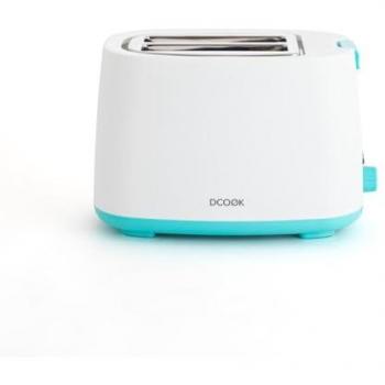 Tostadora Doble Ranura DCook Gallery 750W-900W Blanca con Instrucciones