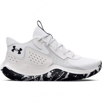 Zapatillas de Baloncesto Unisex Under Armour Jet 23 - Diseño moderno, suela de goma para tracción, amortiguación ligera, parte superior de malla transpirable, ajuste cómodo y soporte en el tobillo