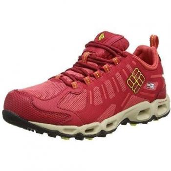 Columbia VENTFREAK OUTDRY - zapatillas de trekking y senderismo de material sintético mujer, color rojo, talla 41