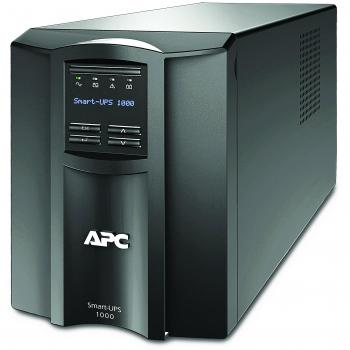 APC Smart-UPS SMT, SMT1000I, Sistema de alimentación ininterrumpida, SAI, 1000 VA, Color Negro