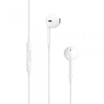 Apple EarPods con micrófono, mando y estuche de plástico - Auriculares originales para móvil