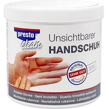 Presto clean 604045 - Guantes invisibles, Protección para la piel, 650 ml