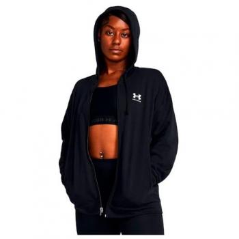 Under Armour Rival Terry OS Black Jacket for Men