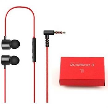Auriculares Quadbeat 3 LE630, color rojo, originales, para LG
