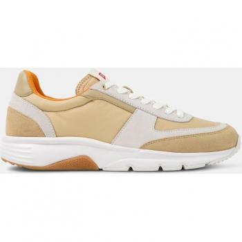 CAMPER Drift Men's Sneakers - Beige/White, Size 39, Cotton Fabric