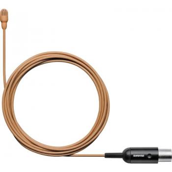 Shure TwinPlex TL47 Cocoa Low Sensitivity Omnidirectional Lavalier Microphone (MTQG)