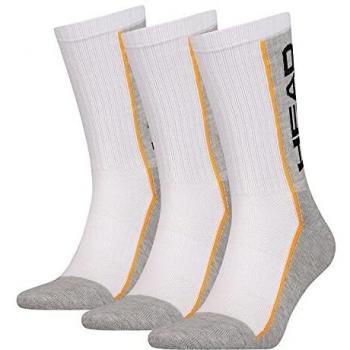 Head Performance Crew - Paquete de 9 blanco/gris 39-42