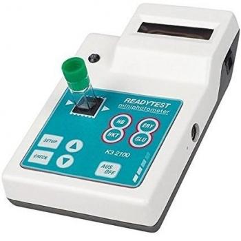 Ready prueba K3 sph0002 de 4 cantos küvetten HB/ery con Lancetas y algodón con alcohol