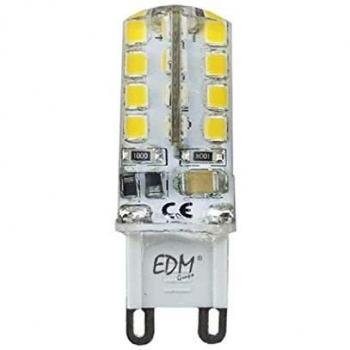 eDM 98910 Bombilla G9 Silicona Led, Luz Fria