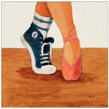 Galimberti - A lezione (Panel Decorativo 30x30 cm)
