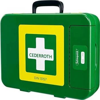 Kit de Primeros Auxilios Cederroth con Contenido Completo y Fácil Acceso