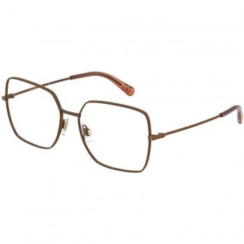Dolce & Gabbana DG1323 1356 Armazones para Mujer Marrones, Lentes Recetados Para Mujer Marrónnes, Gafas Recetadas para Mujer Marrones