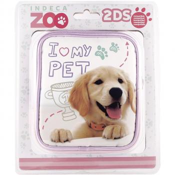 Indeca Zoo- Bolsa funda de transporte para Nintendo 2DS