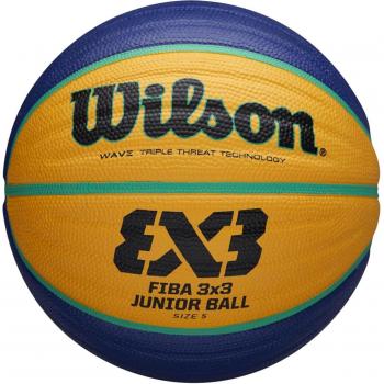 Balón de baloncesto FIBA Junior 3x3, balón unisex color amarillo, diseñado para el juego de 3x3, cumple con las especificaciones de la FIBA